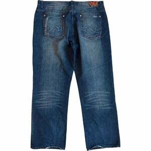 Vintage COOGI Men's Wide Leg Baggy Denim Jeans 40x34 Embroidered